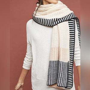 Anthropologie Caroline Kaufman Knit Scarf